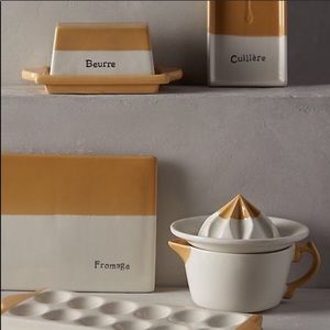 Anthropologie butter dish